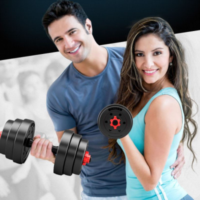 Tạ tập tay đẩy kết hợp, 20 KG tạ nam nữ tập gym tập thon tay