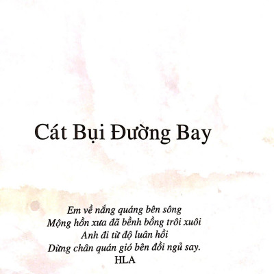 Cát Bụi Đường Bay