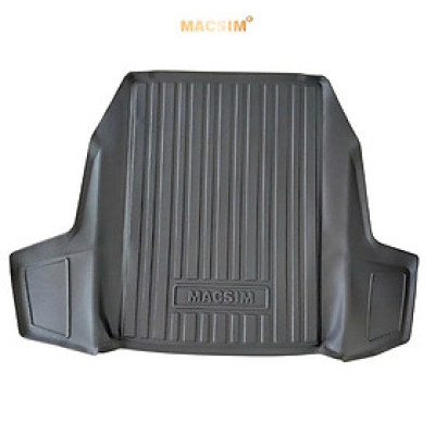 Thảm lót cốp xe ô tô (qd) BMW 5 series 2024-2025  nhãn hiệu Macsim chất liệu TPV cao cấp màu đen