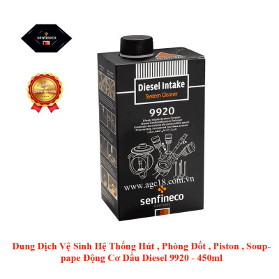 Vệ Sinh Hệ Thống Hút , Phòng Đốt , Piston , Souppape Động Cơ Dầu Diesel Senfineco 9920