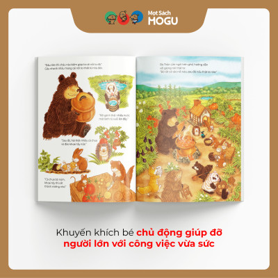 Truyện Ehon bé 3-4-5 tuổi - Tiệm súp lừng danh
