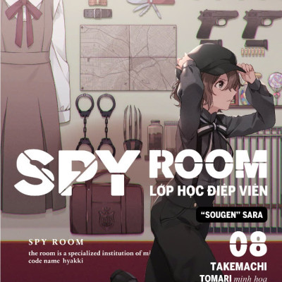 Sách - Spy room – Lớp học điệp viên 8: Sougen Sara