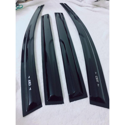 Vè Che Mưa dành cho Xe CRV 2017+ chất liệu nhựa đen sang trọng,có sẵn keo 3M,dễ lắp,bảo vệ xe hiệu quả