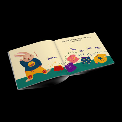 Sách Ehon Kỹ Năng Sống Để Con Yêu Tự Lập - Cùng Mặc Quần Áo Nào