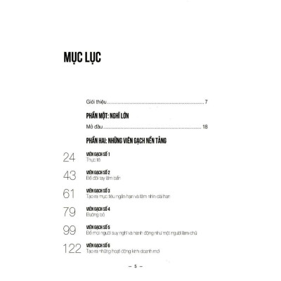 Suy nghĩ lớn hành động nhỏ