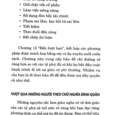 Bí Quyết Trở Thành Tỷ Phú- 