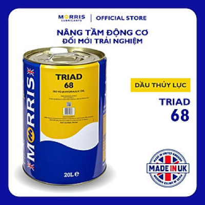 Dầu Thủy Lực Cao Cấp Cho Các Hệ Thống Thủy Lực - Morris Lubricants Triad 68 / Xô 20L