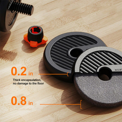 Bộ tạ đa năng 4 in 1 loại 20kg, 30kg, 40kg làm tạ tay, tạ ấm, tạ đẩy, hít đất tiện lợi T THIEN TRUONG SPORT