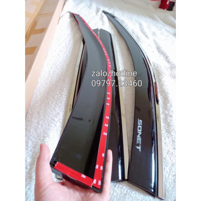 Vè che mưa Kia Sonet 2021-2022 chỉ inox cao cấp, đổi lại và hoàn tiền trong 30 ngày nếu không hài lòng