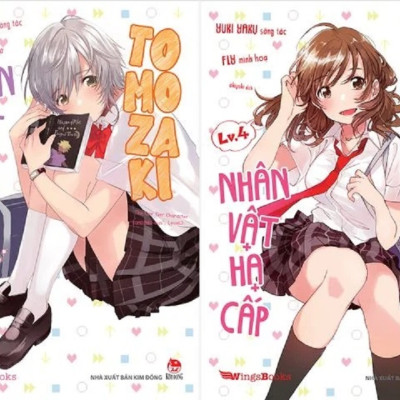 Sách - Nhân vật hạ cấp Tomozaki (combo 8 tập T1-7, bản phổ thông)