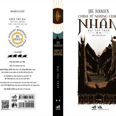 Sách - Chúa tể những chiếc nhẫn (Tập 2) - Hai tòa tháp (Tolkien) (Nhã Nam Official)