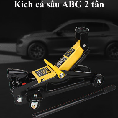 Kích Cá Sấu ABG 2 Tấn Chiều Cao Tối Thiểu 130mm Chiều Cao Tối Đa 330mm Con Đội Cá Sấu 2 Tấn Kích Thủy Lực Dùng Để Nâng Các Vật Nặng, Kích gầm Ô Tô - Hàng Chính Hãng.
