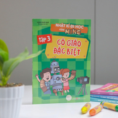 Sách: Combo Nhật Kí Đi Học Của Mike (Trọn Bộ 4 Tập)