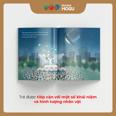 Truyện Ehon bé 3-4-5 tuổi - Chiếc mũ của ông trăng