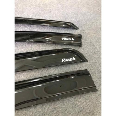 Bộ vè che mưa đen dành cho xe Toyota Rush 2019-2021 bản TO và DÀY