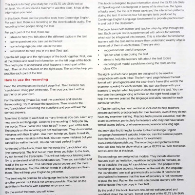 IELTS Life Skills Official Cam Test Practice A1 SB with Answers (Sách Không Kèm Đĩa)