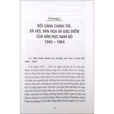 Văn Học Nam Bộ 1945 - 1954