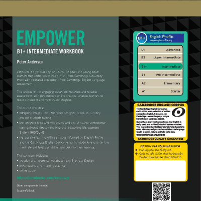 Combo 2 cuốn: Empower B1+ Intermediate Student