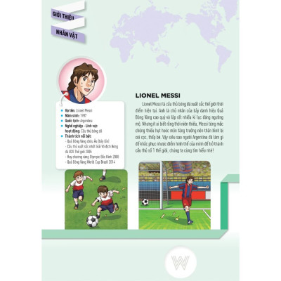 WHO? Chuyện kể về danh nhân thế giới: Lionel Messi (Tái Bản)