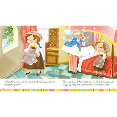 Sách - Thế Giới Cổ Tích Dành Cho Bé Yêu - Bộ Túi 10 Cuốn - Đông A