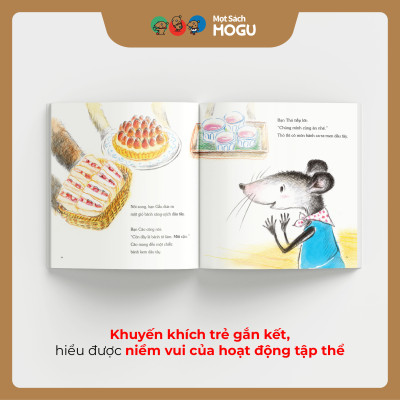 Truyện Ehon bé 3-4-5 tuổi - Xin mời, xin mời