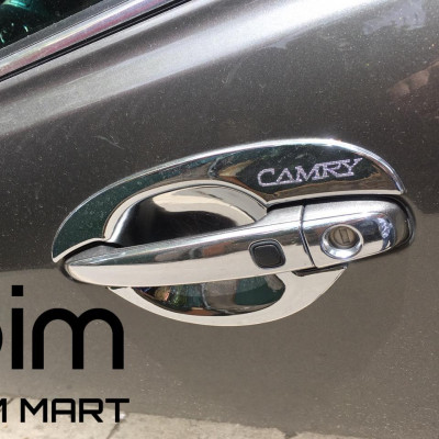 Bộ Ốp Hõm Cửa Dành Cho Xe Toyota Camry 2009 - 2013 Mạ Crom