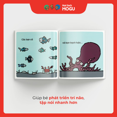 Truyện Ehon bé 1-2-3 tuổi - Chạm tay nhau