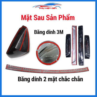 Vè che mưa đen Altis 2022-2023 nhựa ABS chắn mưa, cản bụi, trang trí xe hơi