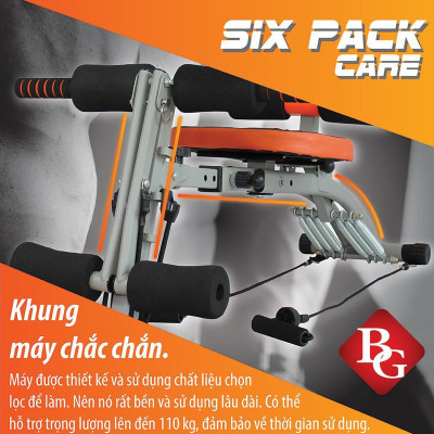 Máy Tập Cơ Bụng Đa Năng Cải Tiến New Six Pack Care  KM2017 (hàng nhập khẩu)