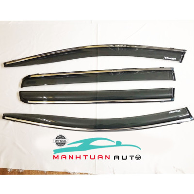 Vè che mưa Mitsubishi Xpander 2018 - 2022, 2023 chỉ inox cao cấp