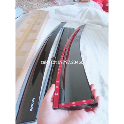 Vè che mưa iNNOVA 2019-2022 chỉ inox cao cấp, đổi lại và hoàn tiền trong 30 ngày nếu không hài lòng