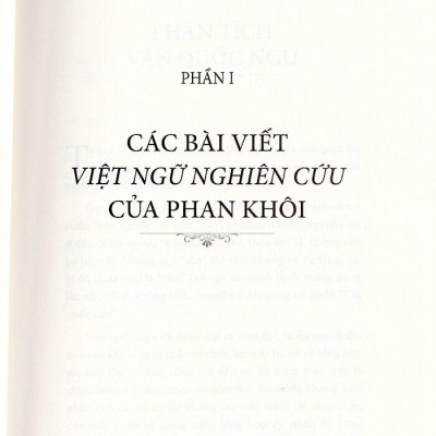 Việt Ngữ Nghiên Cứu