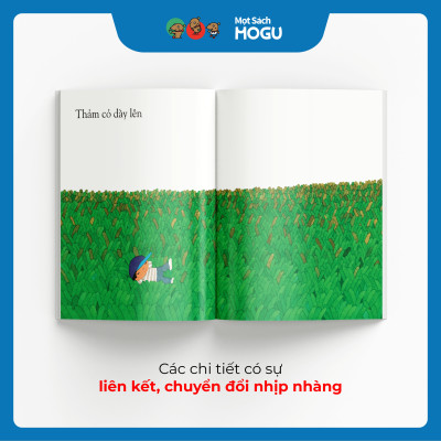 Truyện Ehon bé 3-4-5 tuổi - Mùa xuân của Bê Con