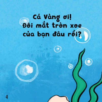 Sách Ehon Bé Vui Bé Khỏe - Đôi Mắt Tròn Xoe