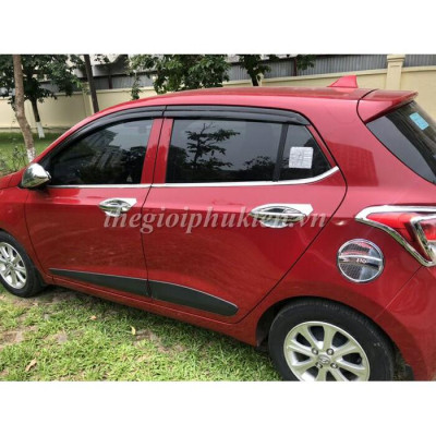 Bộ vè che mưa ABS Hyundai i10 Hatchback 2012–2018 cao cấp