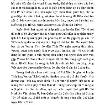 Hồ Chí Minh - Những Vần Thơ Trong Gông Cùm 