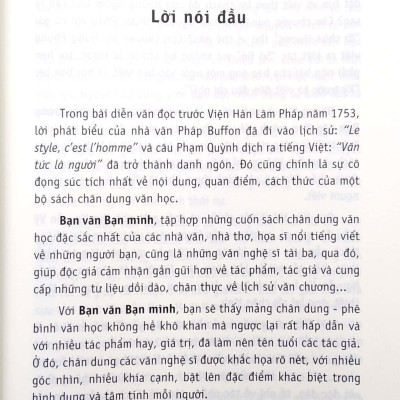 Bạn Văn Bạn Mình: Những Gương Mặt