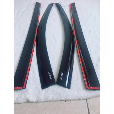 Bộ vè che mưa đen dành cho SUZUKI XL7 2019-2021 và BỀN, có hình ảnh và vi deo thật của sản phẩm