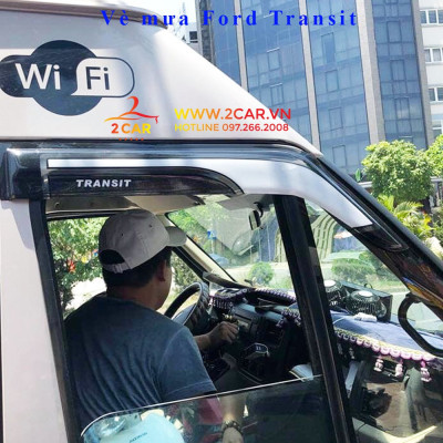 Vè che mưa sơn gồ 2 màu xe Ford Transit 2014- 2021- Hàng đẹp
