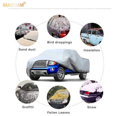 Bạt phủ ô tô chất liệu vải không dệt 3 lớp cao cấp thương hiệu MACSIM cho xe ô tô Mitsubishi Xpander màu ghi