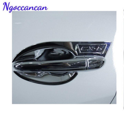 Bộ 4 Ốp Hõm Cửa Xe Mazda CX5 Đời 2018-2020 Mạ Crom
