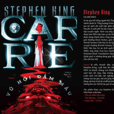 Sách - Carrie - Vũ hội đẫm máu (Stephen King) (Nhã Nam Official)