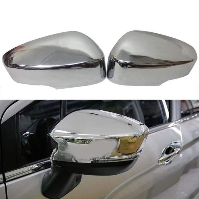 Ốp gương chiếu hậu xe Toyota Fortuner 2016 - 2022 mạ crom cao cấp, Chóng xước, sáng bóng