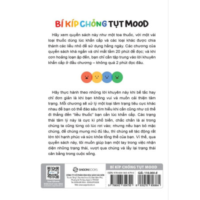 SÁCH - Bí kíp chống tụt mood - Tác giả Dr. Olivia Remes