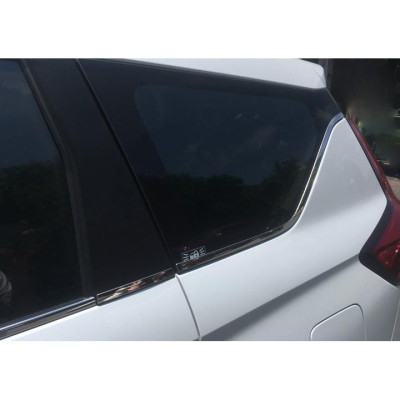 Nẹp Chân Kính + Viên Cong Kính Inox Dành Cho Xe Ertiga 2019 2020