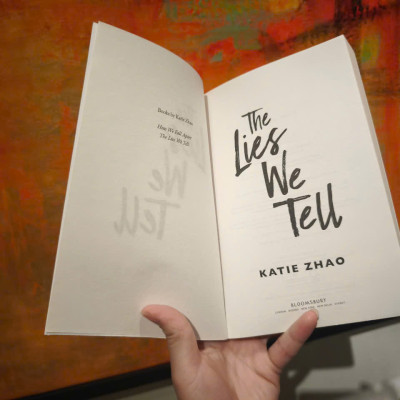 Sách - The Lies We Tell by Katie Zhao - Mystery / Thriller / Fiction in English