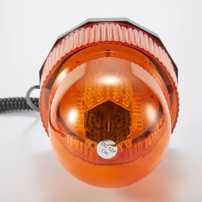 Đèn cảnh báo đế nam châm gắn xe, công trường Terino LED-R072 - Hàng chính hãng