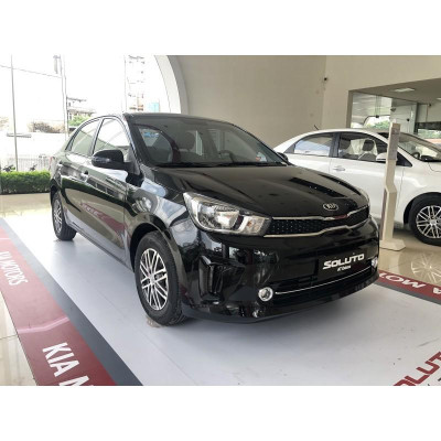 Bộ vè che mưa đen dành cho xe Kia Soluto 2019-2021 chất liệu DÀY và BỀN