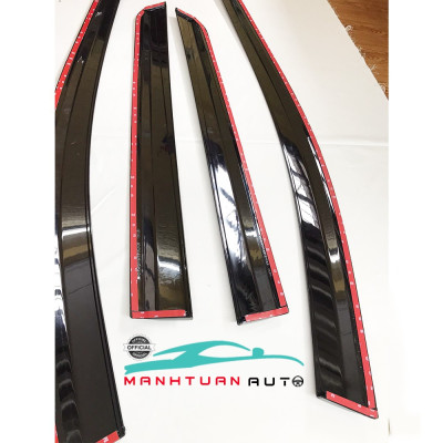 Vè che mưa Mitsubishi Xpander 2018 - 2022, 2023 chỉ inox cao cấp