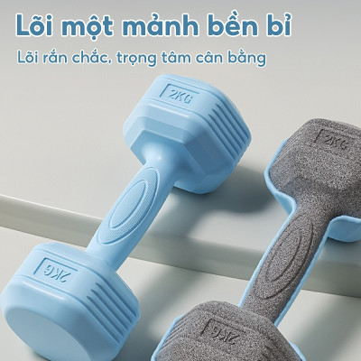 Tạ Tập Tay Nhựa 314 - 1KG Chuyên Tập Gym Yoga Pilates Thể Dục Tại Nhà